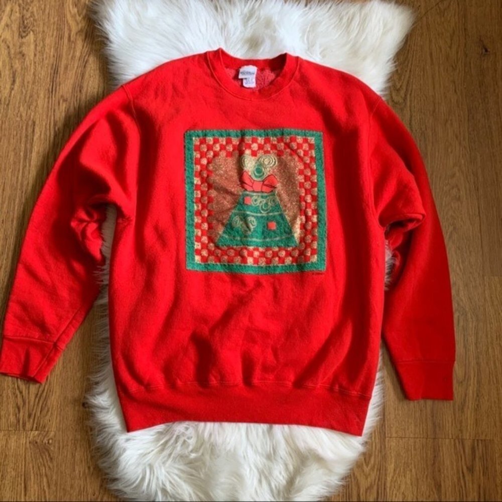 Vintage Red Sweatshirt